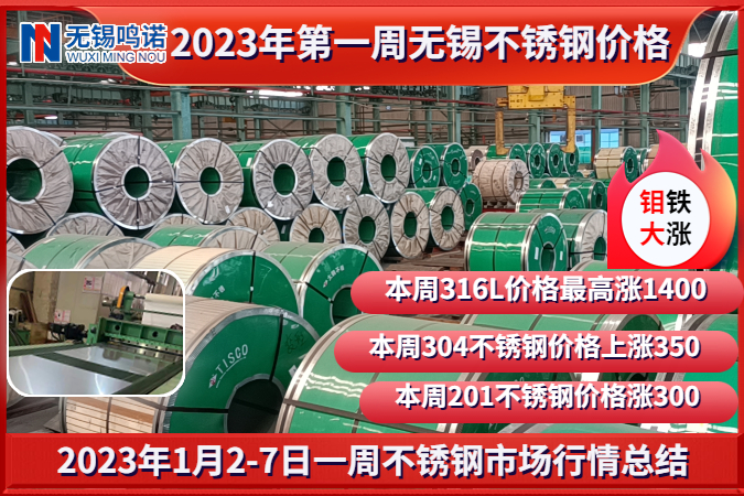 2023元旦后無(wú)錫不銹鋼價(jià)格穩(wěn)中上漲，春節(jié)后行情看好？
